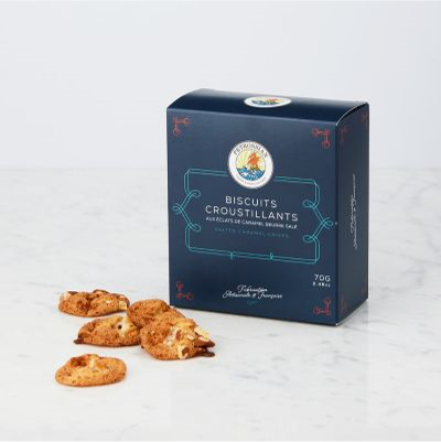 Biscuits Croustillants aux Éclats de Caramel Beurre Salé