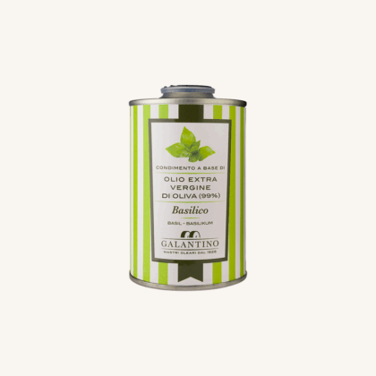 Huile d'olive AROMATISÉE BASILIC