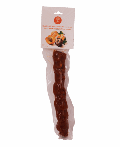 Sujukh sucré aux noix et parfum d’abricot 150g