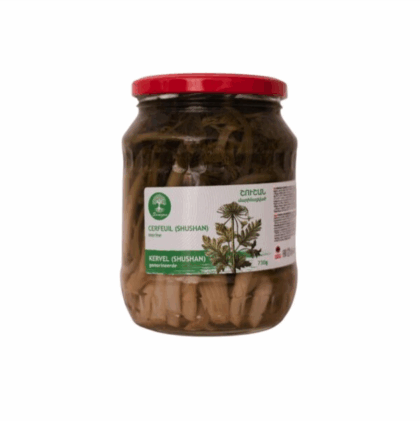 Chervil mariné (bocal en verre de 730 g)