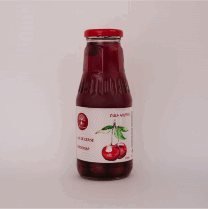 Compote de cerise (bouteille en verre 310 ml)